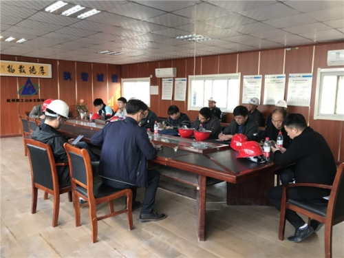 【一线投影】尊龙凯时人生就是博z6com集团山水文园项目顺利通过怀远县2020年下半年质量执法检查