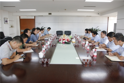 【领导关怀】同商共谋  将产改工作进行到底——浙江省总工会、省建设建材工会、市总工会、市建设工会领导一行走访尊龙凯时人生就是博z6com调研指导