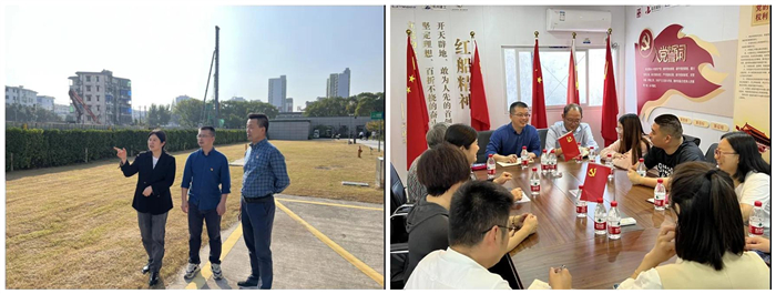 项目部与社区开展党建联建，共同探讨一期、二期的改进提升.jpg